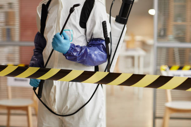 Professional Infectious Disease Decontamination technician working in Fairfax, OH